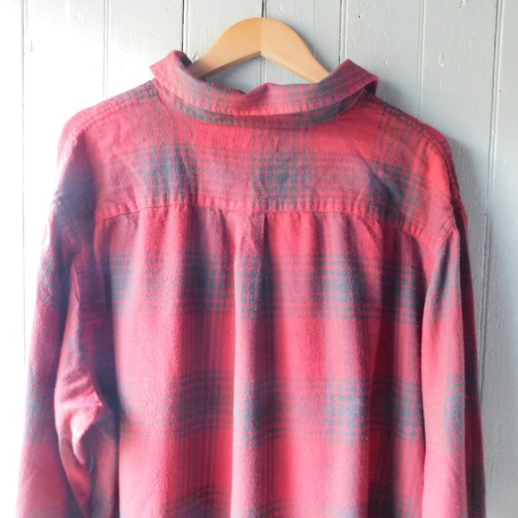 🎨 Oversized Artist Flannel Shirt - Picture 7 of 11